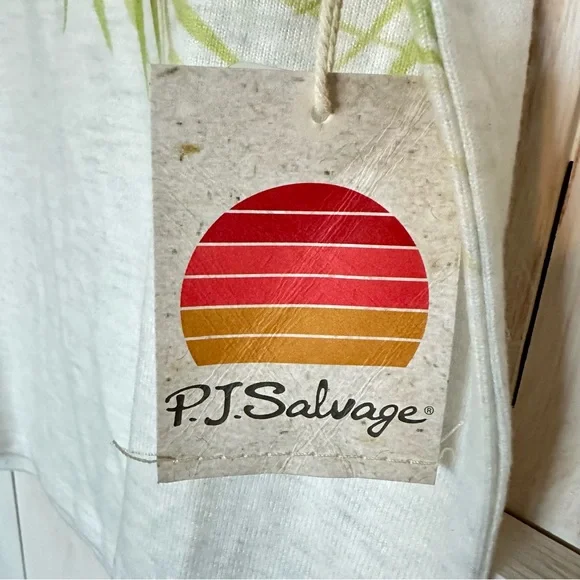 PJ Salvage Women's Loungewear Island‎ Nights Tank Size XS NWT - Picture 8 of 11